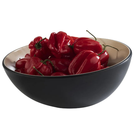 GGM Gastro (6 pcs) Bowl - FRIDA - Melamine - 1L - square - 215x215mm - Depth: 85mm - Black