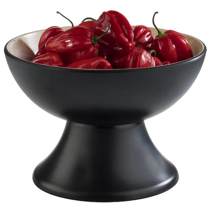 GGM Gastro (6 pcs) Bowl - FRIDA - Melamine - 1L - square - 215x215mm - Depth: 85mm - Black