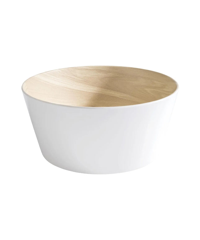 GGM Gastro (6 pcs) Bowl - FRIDA - Melamine - 2.2L - 220x220mm - Depth: 105mm - White