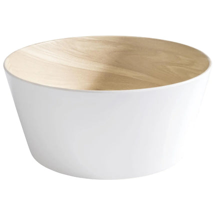 GGM Gastro (6 pcs) Bowl - FRIDA - Melamine - 2.2L - 220x220mm - Depth: 105mm - White