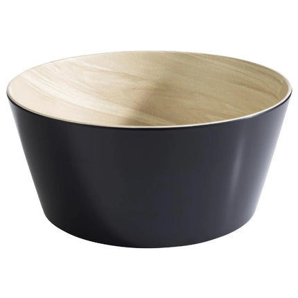 GGM Gastro (6 pcs) Bowl - FRIDA - Melamine - 2.2L - square - 220x220mm - Depth: 105mm - Black & Beige