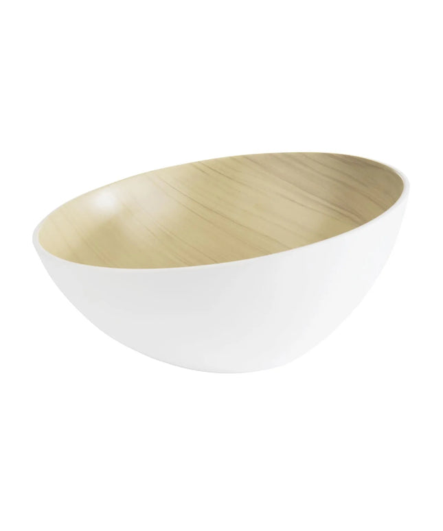 GGM Gastro (6 pcs) Bowl - FRIDA - Melamine - 2.6L - round - Ø 285mm - Depth: 140mm - White