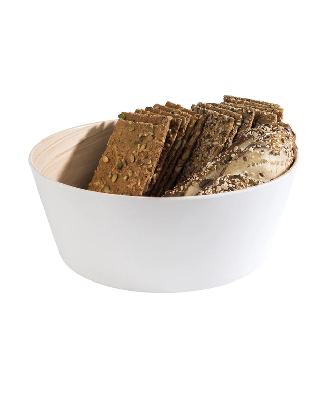 GGM Gastro (6 pcs) Bowl - FRIDA - Melamine - 3.4L - Ø 265mm - White/Beige