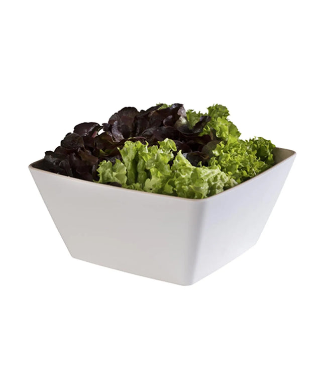 GGM Gastro (6 pcs) Bowl - FRIDA - Melamine - 3.5L - square - 250x250mm - Depth: 120mm - White