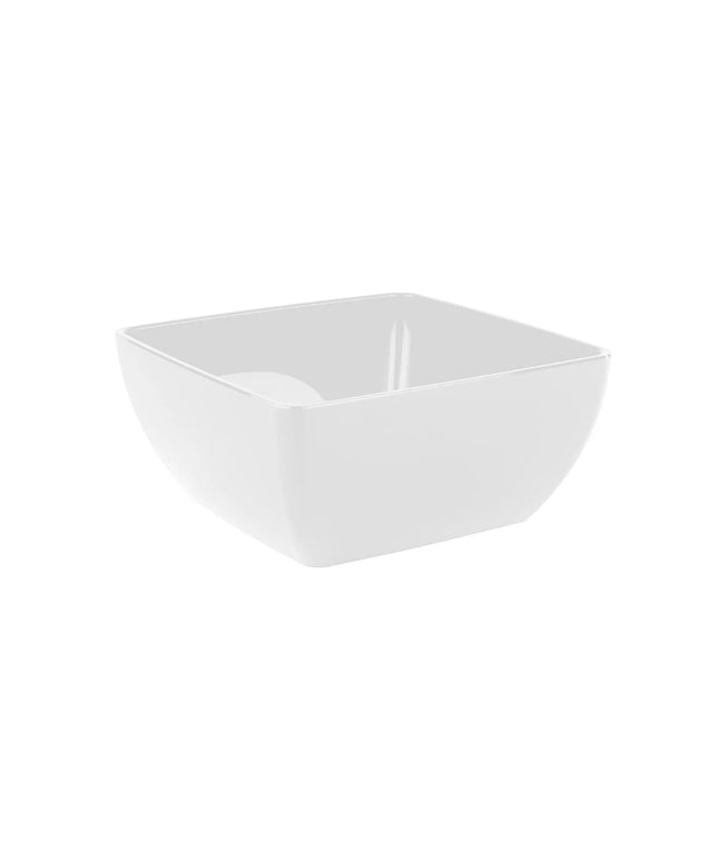 GGM Gastro (6 pcs) Bowl - FRIENDLY - PET - 0.14L - square - 90x90mm - Depth: 40mm - White