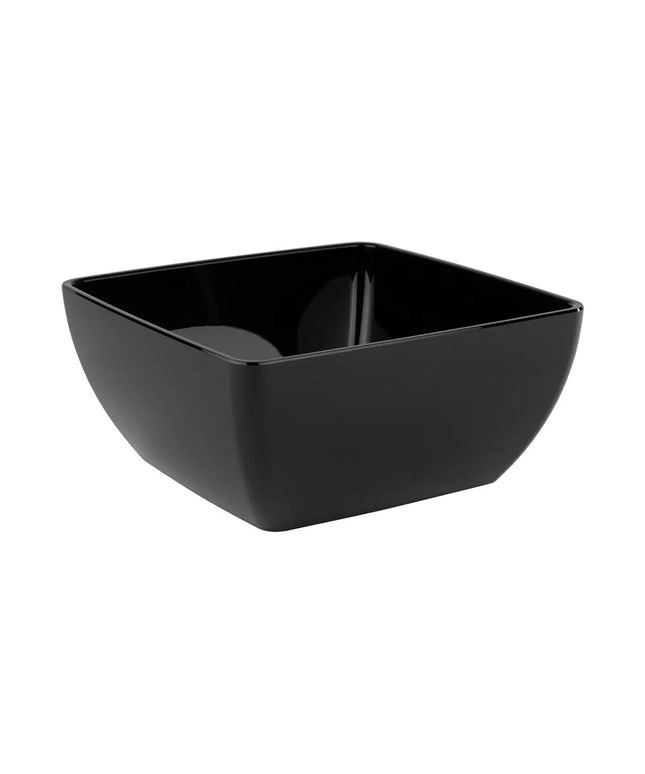 GGM Gastro (6 pcs) Bowl - FRIENDLY - PET - 1.5L - square - 190x190mm - Depth: 90mm - Black