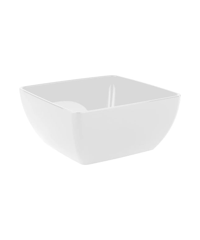 GGM Gastro (6 pcs) Bowl - FRIENDLY - PET - 1.5L - square - 190x190mm - Depth: 90mm - White