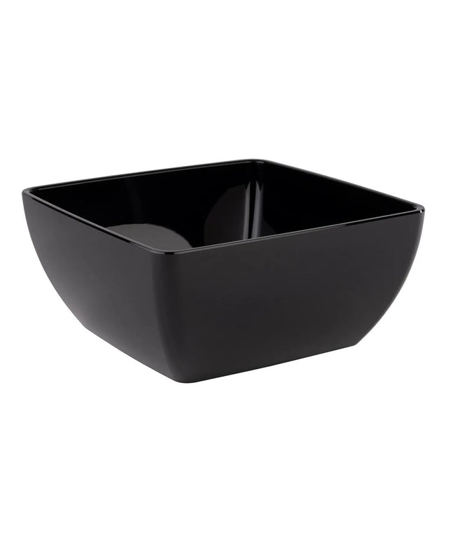 GGM Gastro (6 pcs) Bowl - FRIENDLY - PET - 3.8L - square - 250x250mm - Depth: 120mm - Black