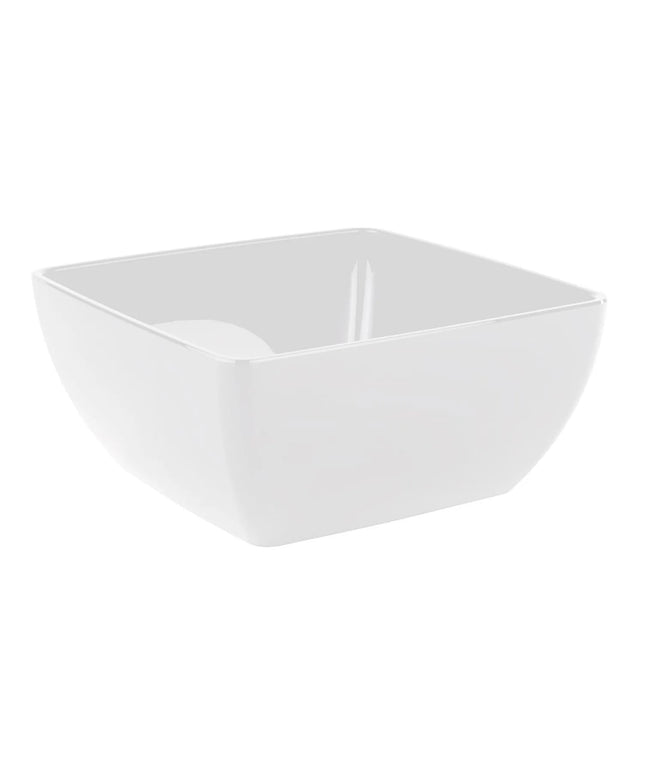 GGM Gastro (6 pcs) Bowl - FRIENDLY - PET - 3.8L - square - 250x250mm - Depth: 120mm - White