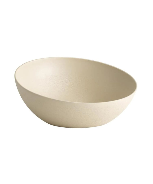 GGM Gastro (6 pcs) Bowl - FROSTFIRE - Aluminium - 1.9L - 265x265mm - Depth: 120mm - Beige