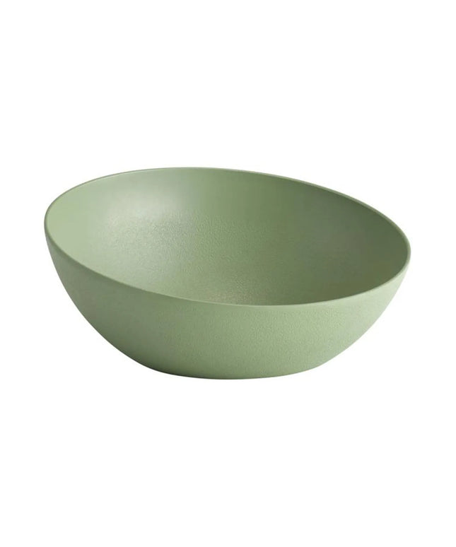 GGM Gastro (6 pcs) Bowl - FROSTFIRE - Aluminium - 1.9L - 265x265mm - Depth: 120mm - Green