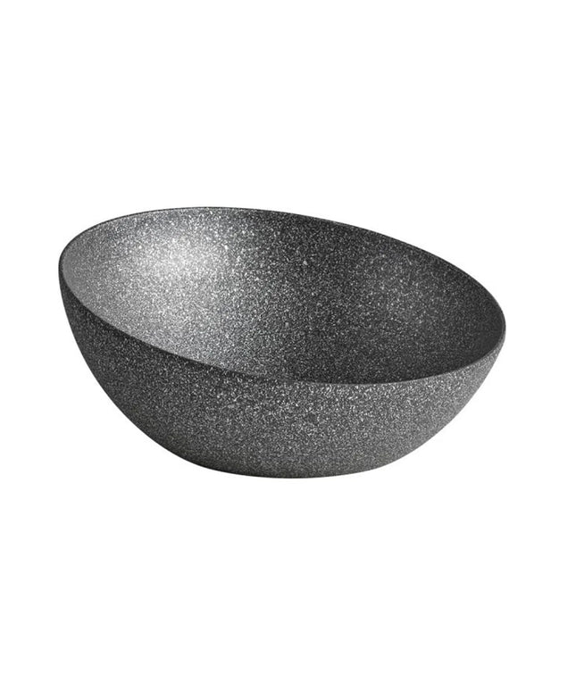 GGM Gastro (6 pcs) Bowl - FROSTFIRE - Aluminium - 1.9L - square - 265x265mm - Depth: 120mm - Grey-speckled