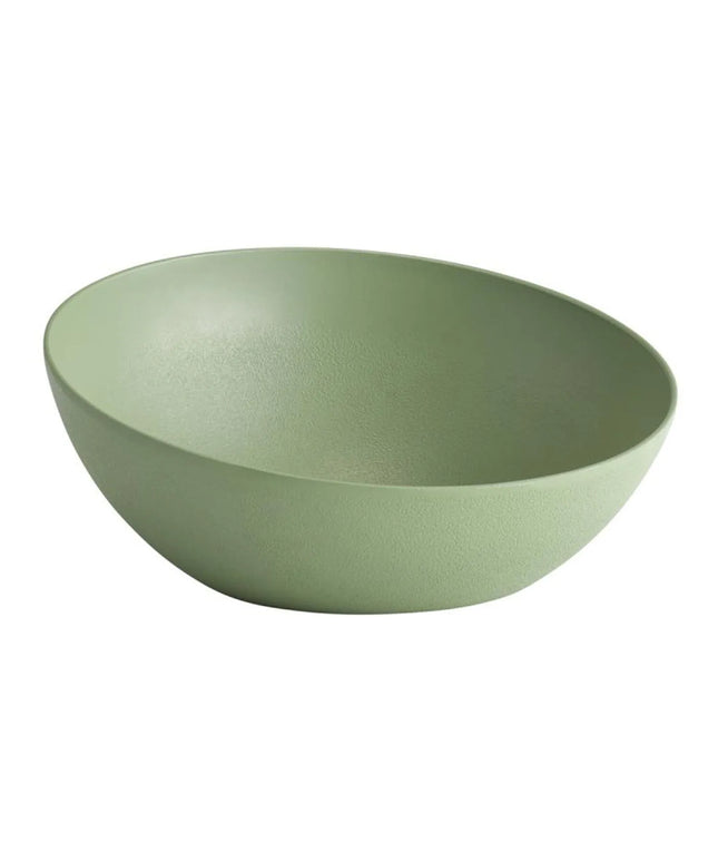 GGM Gastro (6 pcs) Bowl - FROSTFIRE - Aluminium - 3L - round - Ø 325mm - Green