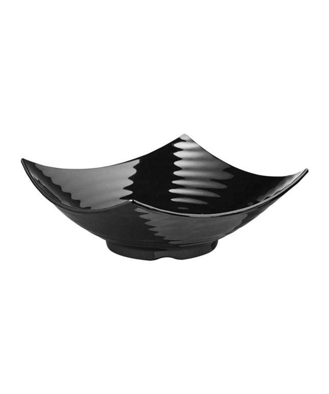 GGM Gastro (6 pcs) Bowl - GLOBAL BUFFET - Melamine - 3L - square - 325x325mm - Black