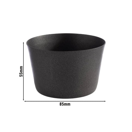 GGM Gastro (6 pcs) Bowl - LEVANTE - Stainless Steel - 0.20L - round - Ø 85mm - Depth: 55mm