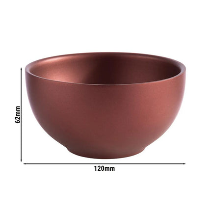 GGM Gastro (6 pcs) Bowl - LEVANTE - Stainless Steel - 0.32L - Ø 120mm - round