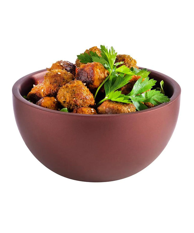 GGM Gastro (6 pcs) Bowl - LEVANTE - Stainless Steel - 0.9L - 170x170mm - Depth: 90mm