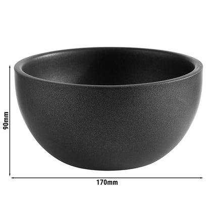 GGM Gastro (6 pcs) Bowl - LEVANTE - Stainless Steel - 0.9L - 170x170mm - Depth: 90mm - square
