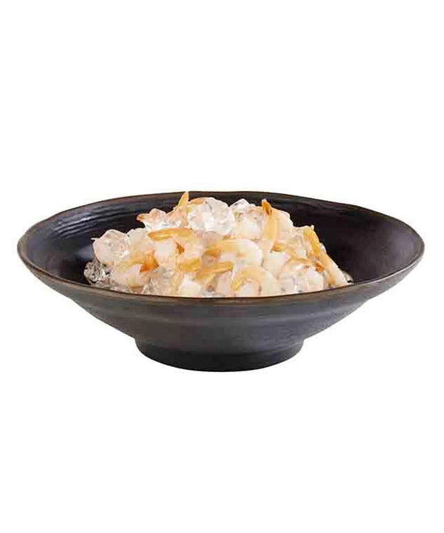 GGM Gastro (6 pcs) Bowl - MARONE - Melamine - 2L - round - Ø 305mm - Black/Brown