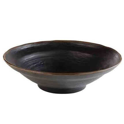 GGM Gastro (6 pcs) Bowl - MARONE - Melamine - 2L - round - Ø 305mm - Black/Brown