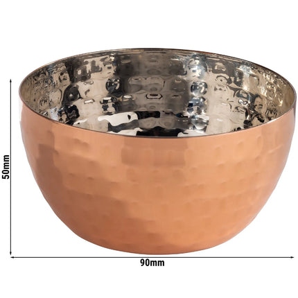 GGM Gastro (6 pcs) Bowl - MUMBAI - Stainless Steel - 200ml - Ø 90mm - 90x90mm - Depth: 50mm