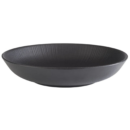 GGM Gastro (6 pcs) Bowl - NERO - Melamine - 0.8L - 225x225mm - Depth: 45mm - Black - square