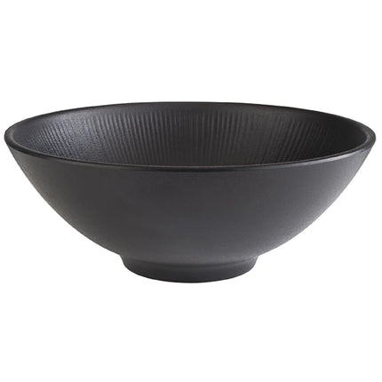 GGM Gastro (6 pcs) Bowl - NERO - Melamine - 1.7L - round - Ø 240mm - Black