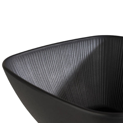 GGM Gastro (6 pcs) Bowl - NERO - Melamine - 3.5L - square - 250x250mm - Depth: 110mm - Black
