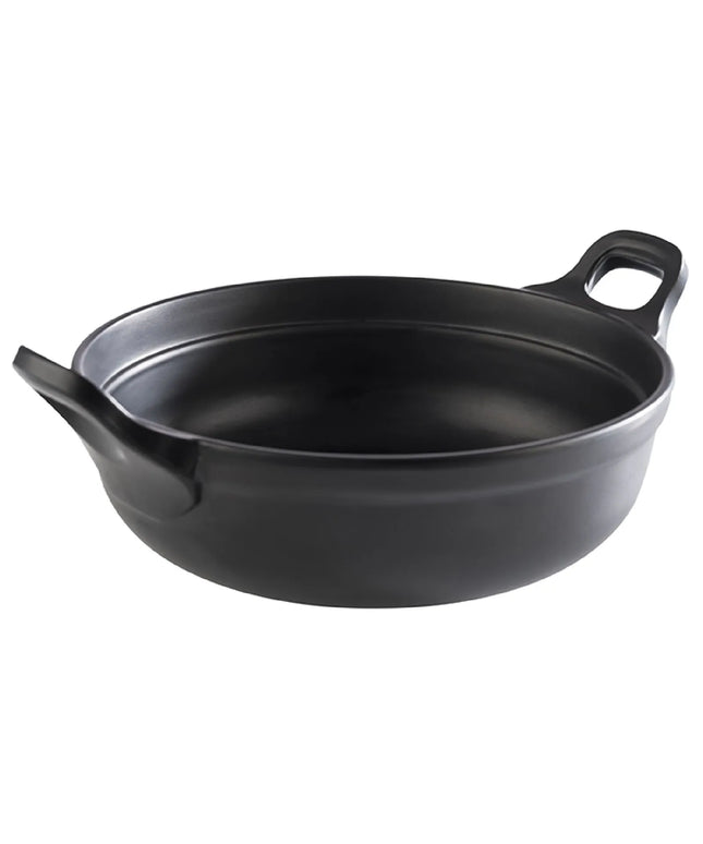 GGM Gastro (6 pcs) Bowl - PADELLA - Melamine - 1.5L - square - 210x210mm - Depth: 90mm - Black