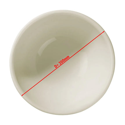 GGM Gastro (6 pcs) Bowl - Porcelain - round - Ø 200mm - Cream