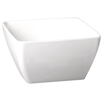 GGM Gastro (6 pcs) Bowl - PURE - Melamine - 0.14L - square - 90x90mm - Depth: 40mm - White