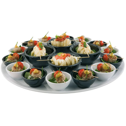 GGM Gastro (6 pcs) Bowl - PURE - Melamine - 0.45L - 150x150mm - Depth: 75mm - White