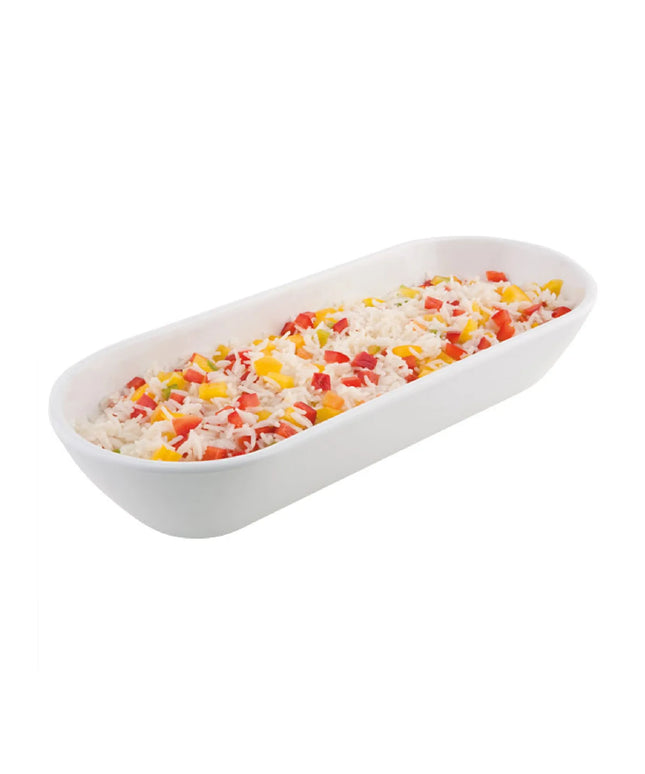 GGM Gastro (6 pcs) Bowl - PURE - Melamine - 1.5L - 375x155mm - Depth: 75mm - White