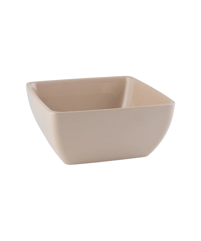GGM Gastro (6 pcs) Bowl - PURE - Melamine - 1.5L - square - 190x190mm - Depth: 90mm - Beige