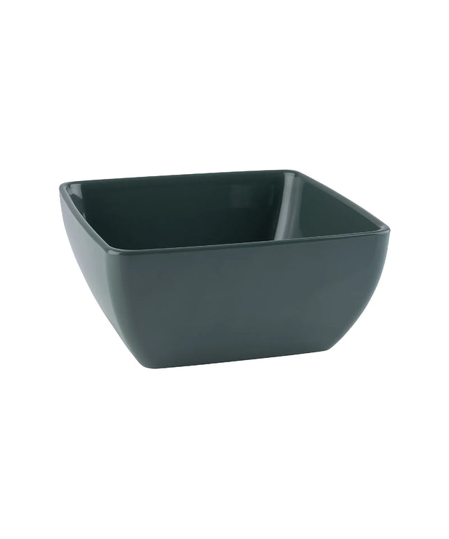 GGM Gastro (6 pcs) Bowl - PURE - Melamine - 1.5L - square - 190x190mm - Depth: 90mm - Green