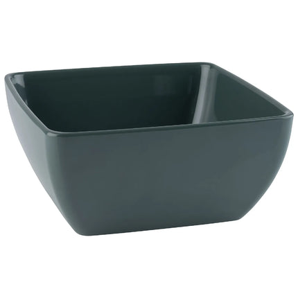 GGM Gastro (6 pcs) Bowl - PURE - Melamine - 3.8L - square - 250x250mm - Depth: 120mm - Green