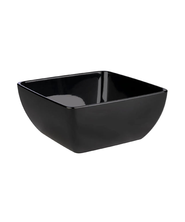GGM Gastro (6 pcs) Bowl - PURE - Melamine - 8L - square - 320x320mm - Depth: 140mm - Black
