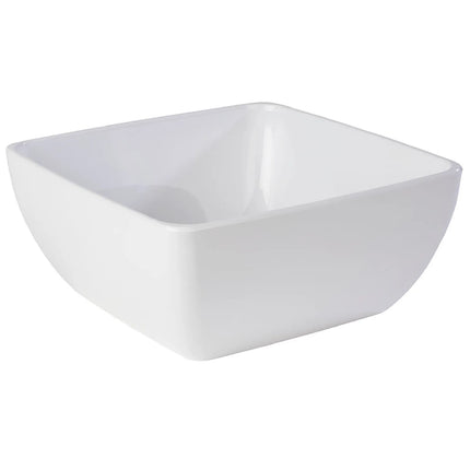 GGM Gastro (6 pcs) Bowl - PURE - Melamine - 8L - square - 320x320mm - Depth: 140mm - White