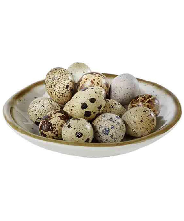 GGM Gastro (6 pcs) Bowl - STONE ART - Melamine - 150ml - square - 155x155mm - Depth: 25mm - White/Brown
