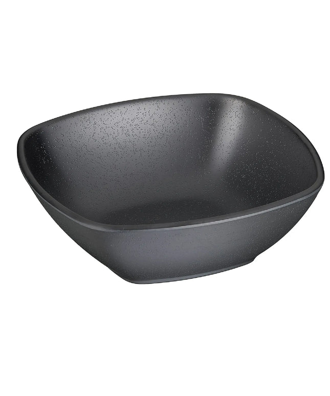 GGM Gastro (6 pcs) Bowl - ZEN - Melamine - 0.5L - square - 175x175mm - Depth: 60mm - Black