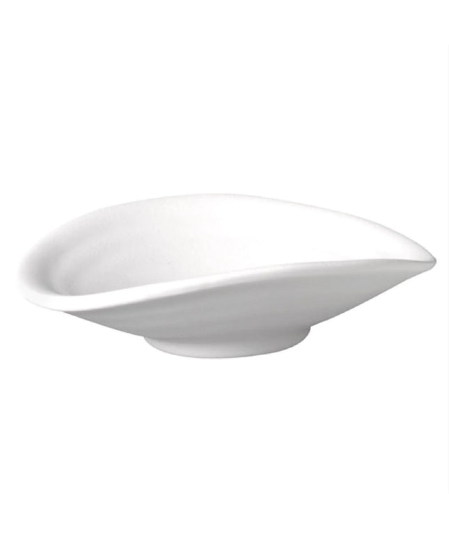 GGM Gastro (6 pcs) Bowl - ZEN - Melamine - 100ml - 130x110mm - Depth: 35mm - White