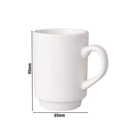 GGM Gastro (6 pcs) BUDGETLINE | Coffee Cup Mammoet - 190ml - White