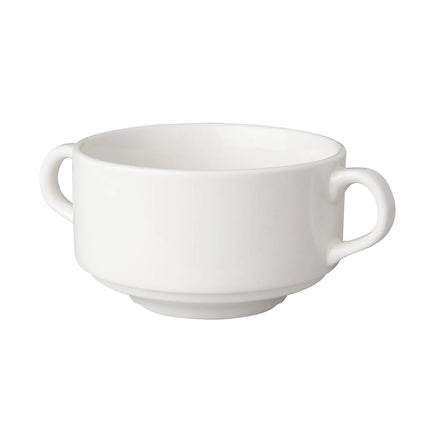 GGM Gastro (6 pcs) BUDGETLINE - Handled Soup Cup - Mammoet - 300 ml - White