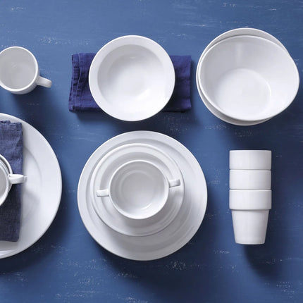 GGM Gastro (6 pcs) BUDGETLINE - Handled Soup Cup - Mammoet - 300 ml - White