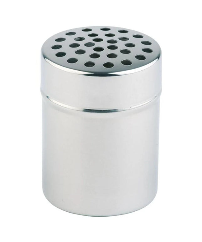 GGM Gastro (6 pcs) Cheese Shaker - 6-piece set - large perforation - Holes Ø 5mm - Stainless Steel - 150ml - Height: 75mm