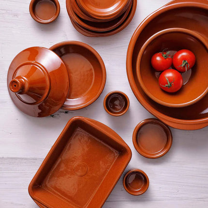 GGM Gastro (6 pcs) CLASSICO - Tapas Oven Dish - Ø230mm - Brown