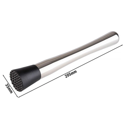 GGM Gastro (6 pcs) Cocktail Muddler - Stainless steel - Length: 205mm