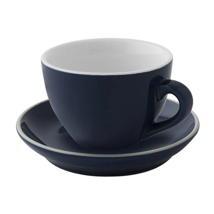 GGM Gastro (6 pcs) COLORS | Cappuccino Cup Colors - 180ml - Blue