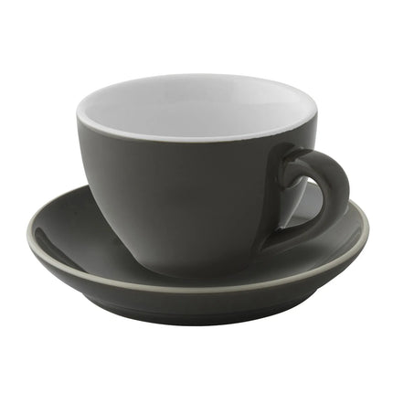 GGM Gastro (6 pcs) COLORS | Cappuccino Cup Colors - 180ml - Grey