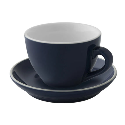 GGM Gastro (6 pcs) COLORS - Cappuccino saucers - Ø140mm - Blue